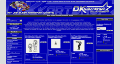 Desktop Screenshot of dk-kartshop.de